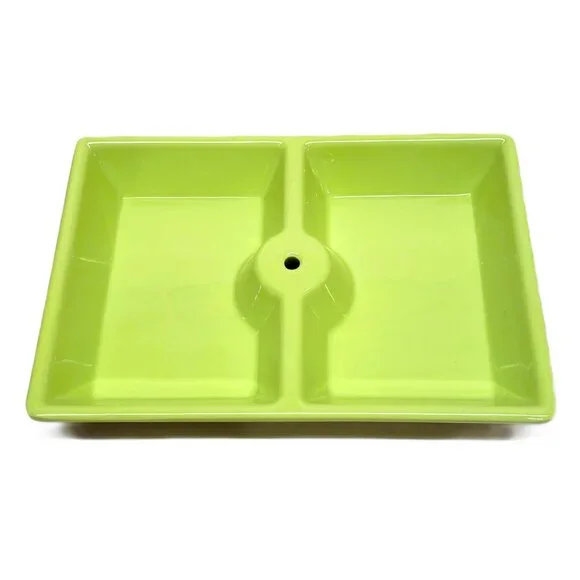 Nora Fleming Set x3 Pastel Melamine Dainty Dishes MEL07 Lot 2020 Dish Green Pink - Picture 6 of 10